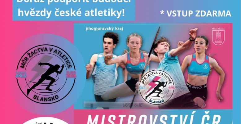 PODPORUJEME MLADÉ NADĚJNÉ ATLETY